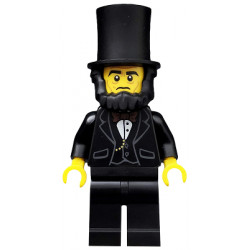 Abraham Lincoln, The LEGO Movie (Minifigure Only without Stand and Accessories) – КОЛЕКЦИОНЕРСКИ МИНИФИГУРКИ