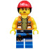 Gail the Construction Worker, The LEGO Movie (Minifigure Only without Stand and Accessories) – КОЛЕКЦИОНЕРСКИ МИНИФИГУРКИ