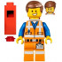 Emmet - Wide Smile, with Piece of Resistance and Plate on Leg – ЛЕГО ФИЛМЪТ