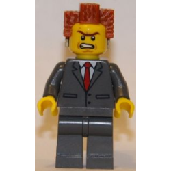 President Business - Buttoned Jacket and Bared Teeth – ЛЕГО ФИЛМЪТ
