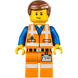 Emmet - Lopsided Closed Mouth Smile, without Piece of Resistance – ЛЕГО ФИЛМЪТ