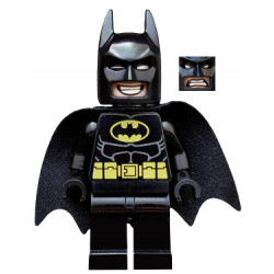 Batman - Dual Sided Head Grin and Angry Face (Type 2 Cowl) – ЛЕГО ФИЛМЪТ