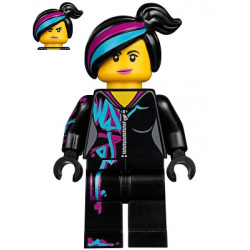 Lucy Wyldstyle with Magenta Lined Hoodie, Smile / Angry – ЛЕГО ФИЛМЪТ 2