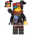 Lucy Wyldstyle with Black Quiver, Reddish Brown Scarf and Goggles, Open Mouth Smile / Angry – ЛЕГО ФИЛМЪТ 2