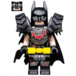 Batman - Battle Ready, Tire Armor, Tattered Cape, Yellow Utility Belt – ЛЕГО ФИЛМЪТ 2