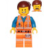 Emmet - Wink Smile / Scared, Worn Uniform – ЛЕГО ФИЛМЪТ 2