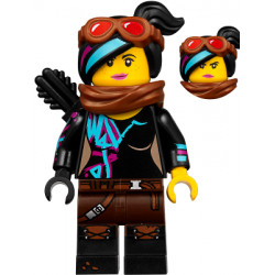 Lucy Wyldstyle with Black Quiver, Reddish Brown Scarf and Goggles, Smile / Angry – ЛЕГО ФИЛМЪТ 2
