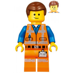 Emmet - Lopsided Smile / Angry, Worn Uniform – ЛЕГО ФИЛМЪТ 2