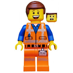 Emmet - Lopsided Grin / Confused, Worn Uniform – ЛЕГО ФИЛМЪТ 2
