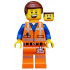 Emmet - Lopsided Grin / Confused, Worn Uniform – ЛЕГО ФИЛМЪТ 2