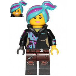Lucy Wyldstyle with Hood Folded Down, Raised Eyebrows / Furious – ЛЕГО ФИЛМЪТ 2
