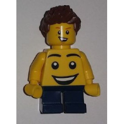 LEGO Brand Store Boy, Large Smiley Face Torso, Short Legs (no back printing) - LEGO Store at KidsFest – МАРКА ЛЕГО