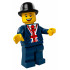 LEGO Brand Store Male, Bowler Hat, Lester - Leicester Square London UK – МАРКА ЛЕГО