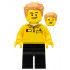 LEGO Brand Store Employee, Hair Swept Left Tousled – МАРКА ЛЕГО