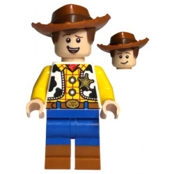 Woody - Normal Legs, Minifigure Head, Open Mouth Smile – ИГРАТА НА ИГРАЧКИТЕ