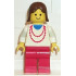 Necklace Red - Red Legs, Brown Female Hair – ГРАДСКИ