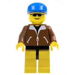 Jacket Brown - Yellow Legs, Blue Cap – ГРАДСКИ