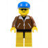 Jacket Brown - Yellow Legs, Blue Cap – ГРАДСКИ