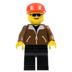Jacket Brown - Black Legs, Red Cap – ГРАДСКИ