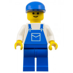 Overalls Blue with Pocket, Blue Legs, Blue Cap – ГРАДСКИ