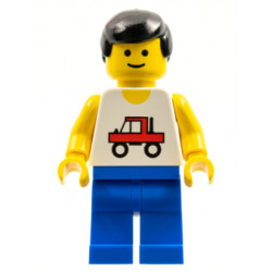 Trucker - Blue Legs, Black Male Hair – ГРАДСКИ