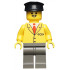 Railway Employee 5, Dark Gray Legs, Black Hat – ВЛАКОВЕ