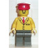 Railway Employee 5, Dark Gray Legs, Red Hat – ВЛАКОВЕ