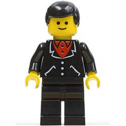 Suit with 3 Buttons Black - Black Legs, Black Male Hair – ГРАДСКИ