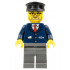 Dark Blue Suit with Train Logo, Dark Bluish Gray Legs, Black Hat, Gray Beard – ВЛАКОВЕ