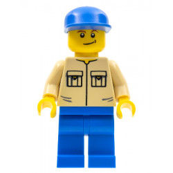 Shirt with 2 Pockets No Collar, Blue Legs, Blue Cap – ГРАДСКИ