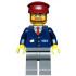Dark Blue Suit with Train Logo, Dark Bluish Gray Legs, Dark Red Hat, Beard and Glasses – ВЛАКОВЕ