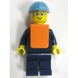 Maersk Train Workman 3 - Smile and White Glasses – ВЛАКОВЕ