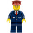 Steward - Dark Blue Suit with Train Logo, Dark Blue Legs, Dark Red Hat, Glasses – ВЛАКОВЕ