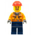 Forklift Driver - Male, Orange Safety Jacket, Reflective Stripe, Sand Blue Hoodie, Dark Blue Legs, Red Construction Helmet, Goatee – ВЛАКОВЕ