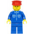 Shirt with 6 Buttons - Blue, Blue Legs, Red Hat (Reissue) – ВЛАКОВЕ
