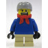 Plain Blue Torso with Blue Arms, Tan Short Legs, Light Bluish Gray Helmet, Bandana – ГРАДСКИ