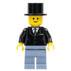 Suit Black, Top Hat, Sand Blue Legs – ГРАДСКИ