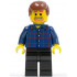 Plaid Button Shirt, Black Legs, Reddish Brown Male Hair, Dark Orange Goatee and Eyebrows – ГРАДСКИ
