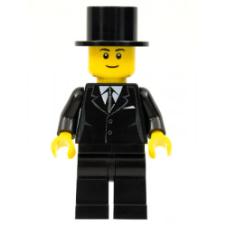 Suit Black, Top Hat, Black Legs, Black Eyebrows – ГРАДСКИ
