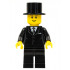 Suit Black, Top Hat, Black Legs, Reddish Brown Eyebrows – ГРАДСКИ