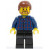 Plaid Button Shirt, Black Legs, Reddish Brown Male Hair, Reddish Brown Beard and Eyebrows – ГРАДСКИ