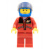 Red Jacket with Zipper Pockets and Classic Space Logo, Red Legs, Blue Helmet – ГРАДСКИ