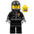 Police - City Leather Jacket with Gold Badge, Black Helmet, Trans-Clear Visor – ГРАДСКИ
