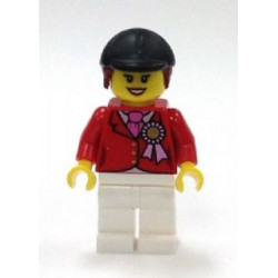 Red Riding Jacket with Award Ribbon, White Legs, Black Riding Helmet – ГРАДСКИ