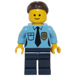 Police - Female Officer, Dark Brown Hair with Bun – ГРАДСКИ