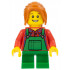 Light Keeper Girl, Green Overalls, Short Legs – ГРАДСКИ
