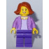 Mom - Medium Lavender Jacket over Lavender Shirt, Dark Purple Legs, Dark Orange Female Hair Short Swept Sideways – ГРАДСКИ