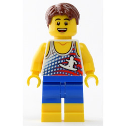 Beach Tourist with Surfer Tank Top and Yellow Boots – ГРАДСКИ