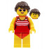 Beach Tourist Female with Red Bathing Suit – ГРАДСКИ