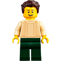 Man with Dark Brown Hair, Tan Sweater and Dark Green Legs – ГРАДСКИ